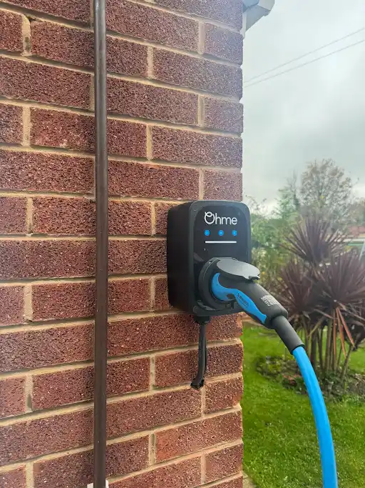 Residential charger install